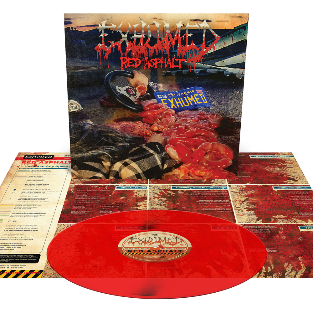 Exhumed- Red Asphalt Mocks [Blood Red] - VINYL