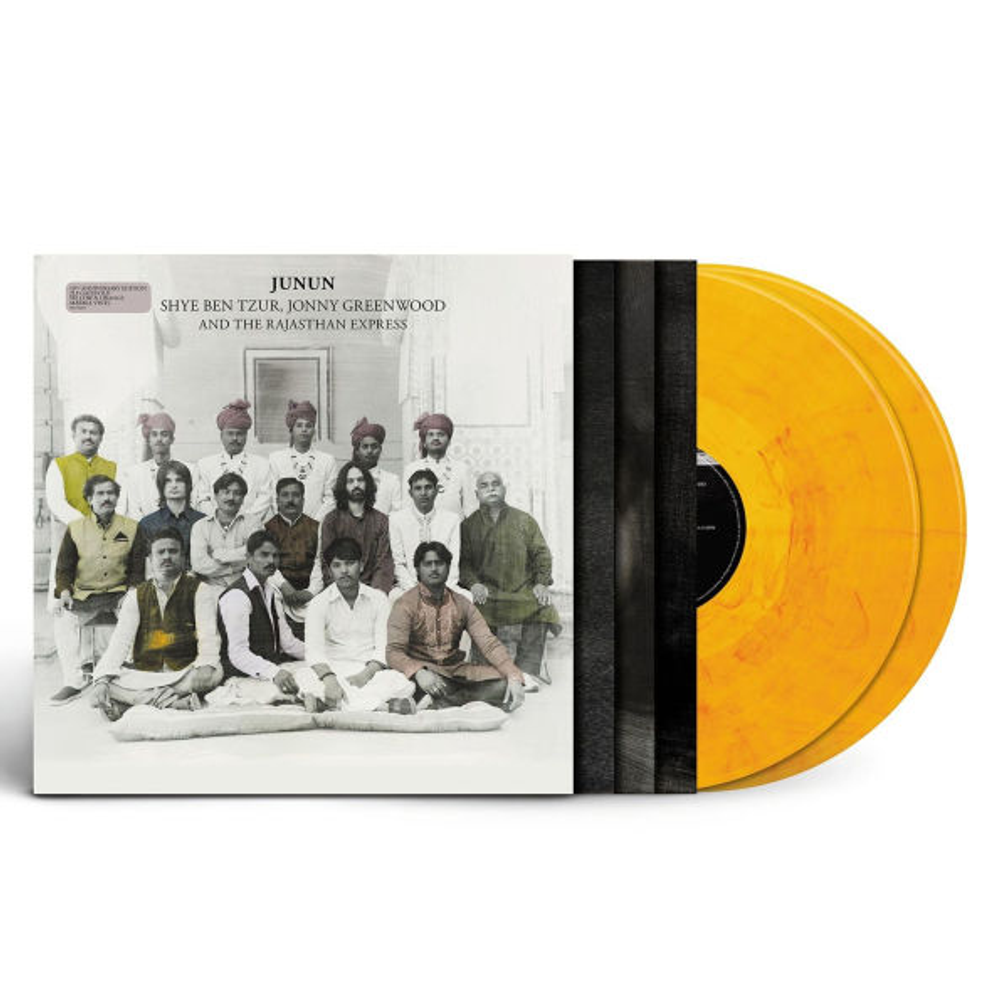 Ben-Shye Tzur / Greenwood,Jonny / Rajasthan Expres- Junjun [Colored Vinyl] (Red) (Ylw) (Mrb) - VINYL