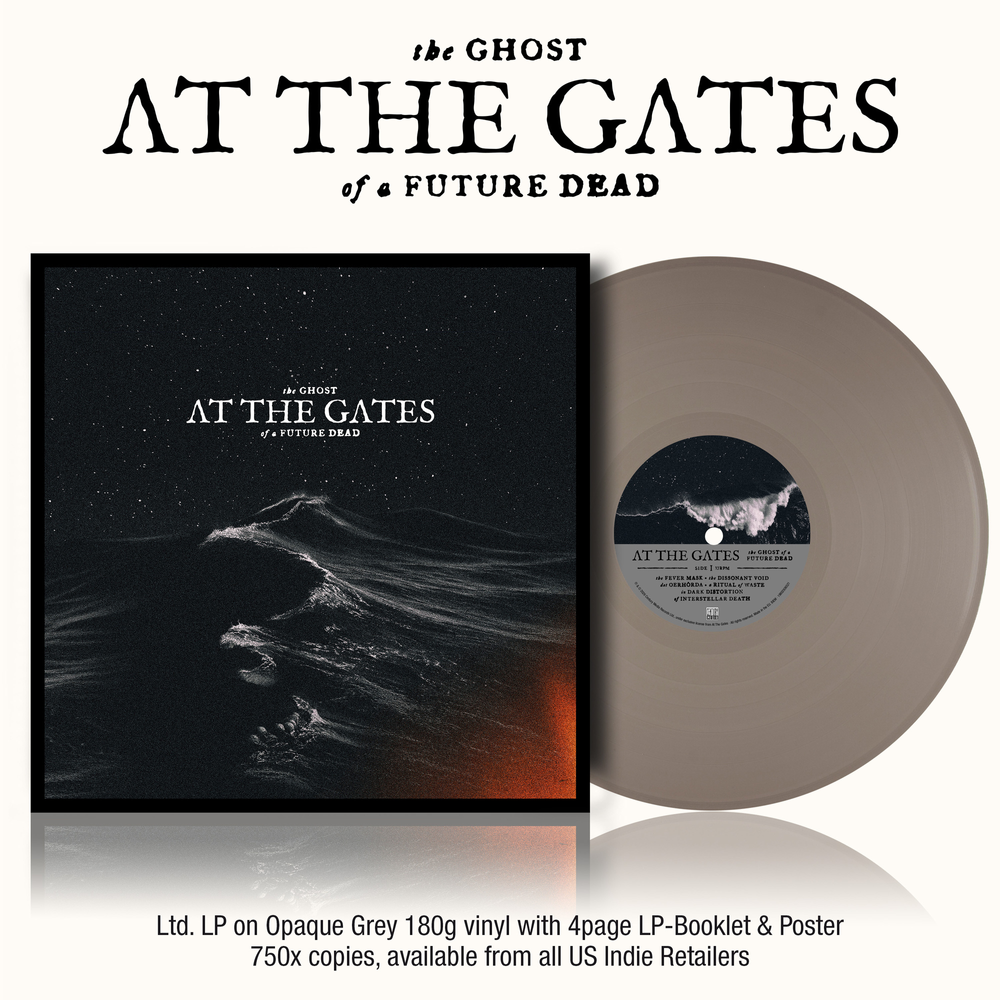 At The Gates- The Ghost of a Future Dead [Indie Exclusive Opaque Grey] - VINYL