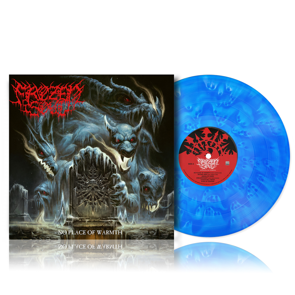 Frozen Soul- No Place of Warmth [Indie Exclusive Cobalt Ghost Vinyl] - VINYL
