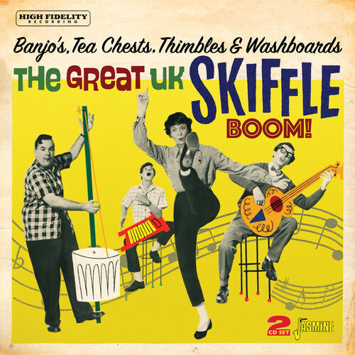 Banjos Tea Chests Thimbles & Washboards: Great UK: Banjos, Tea Chests, Thimbles & Washboards: The Great UK Skiffle Boom! / Various  \ CD