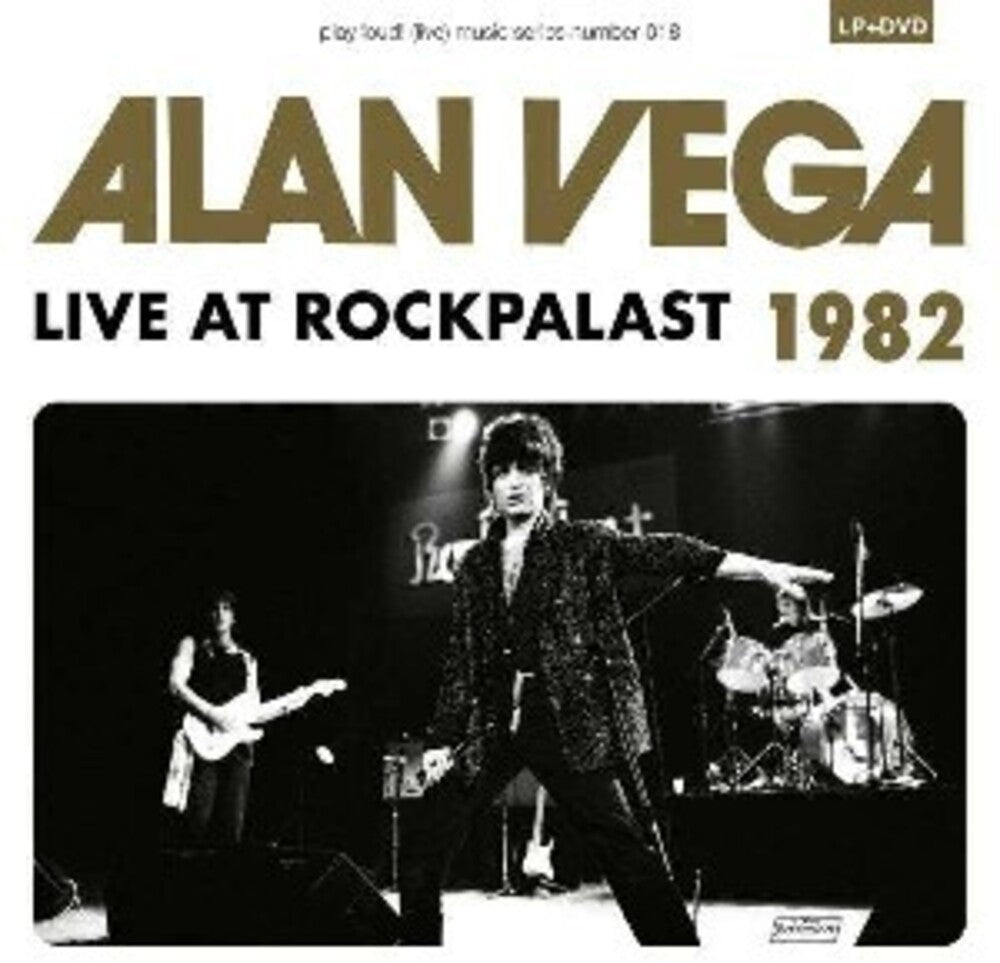 Alan Vega- Live At Rockpalast 1982 & Alan Suicide: Collision - VINYL