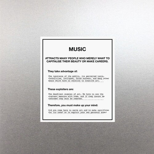 The Mark: So You Betrayed The Creative Arts For Your Own Personal Ends \ LP