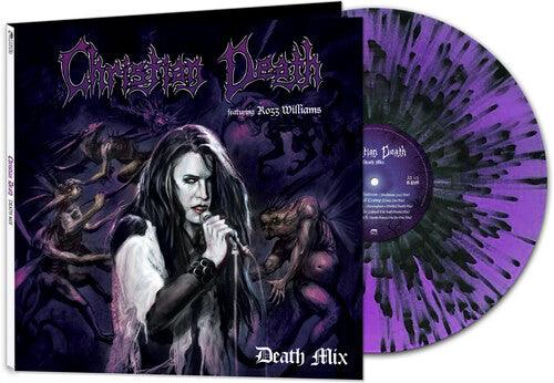 Christian Death- Death Mix - Purple/black Splatter - VINYL