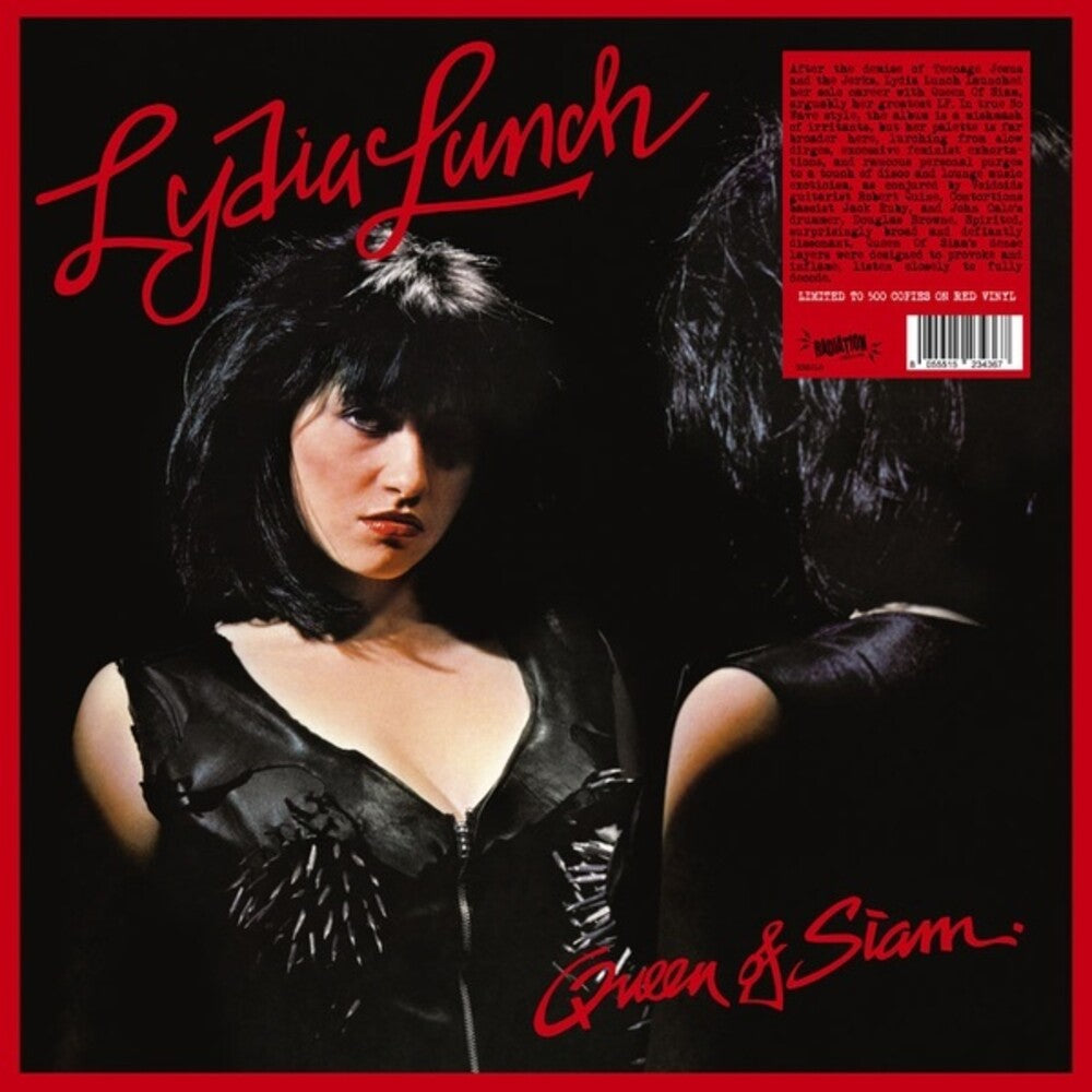 Lydia Lunch- Queen Of Siam [Colored Vinyl] (Red) (Uk) - VINYL
