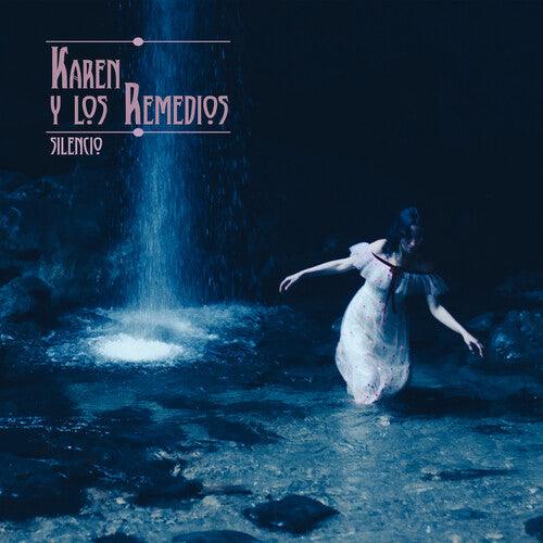 Karen Y Los Remedios- Silencio - Black & Blue Galaxy Effect - VINYL