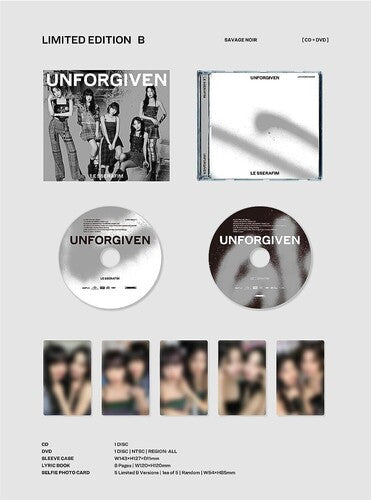 Le Sserafim: UNFORGIVEN [Limited Edition B] - CD
