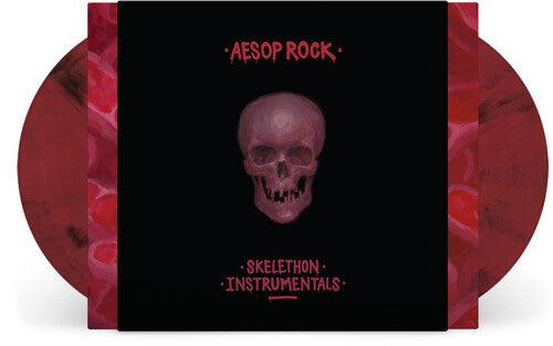 Aesop Rock- Skelethon (instrumental Version) Maroon/black - VINYL