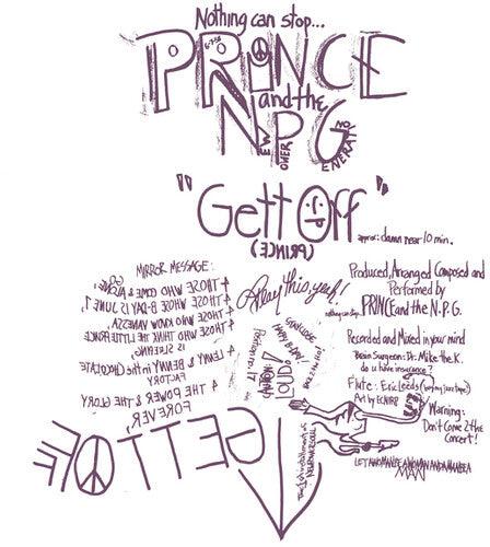 Prince & New Power Generation- Gett Off (One-Sided) -BF23 - VINYL