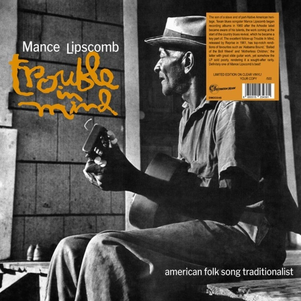 Mance Lipscomb- Trouble In Mind - VINYL