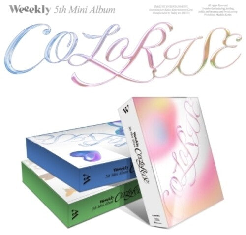 Weeekly: Colorise - Random Cover - incl. 96pg Photobook, Envelope, 2 Photocards, Special Photocard, Accordion Photo, Folded Poster, 6-Cut Photo, Pallet Card + Coloring Card - CD