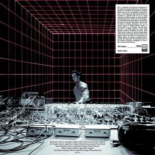 Steve Reich: Live At Berkeley University Museum, July 11th 1970 \ LP