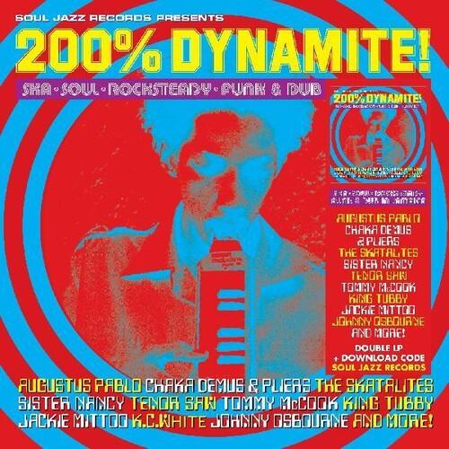 Various- Soul Jazz Records Presents: 200% Dynamite Ska Soul Rocksteady Funk & Dub in Jamaica - VINYL
