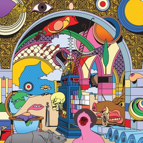 STRFKR- Parallel Realms - Violet & Cobalt Blue - VINYL