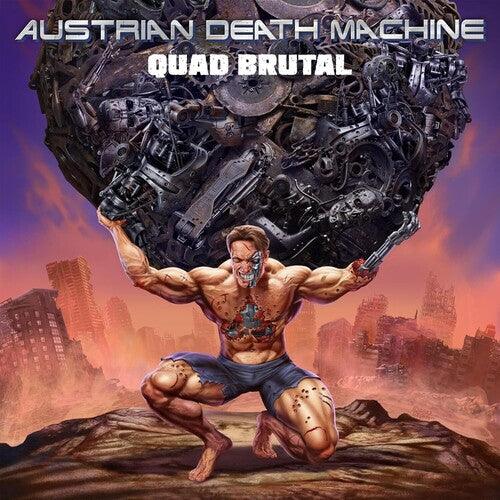 Austrian Death Machine- Quad Brutal (Blue Vinyl) - VINYL