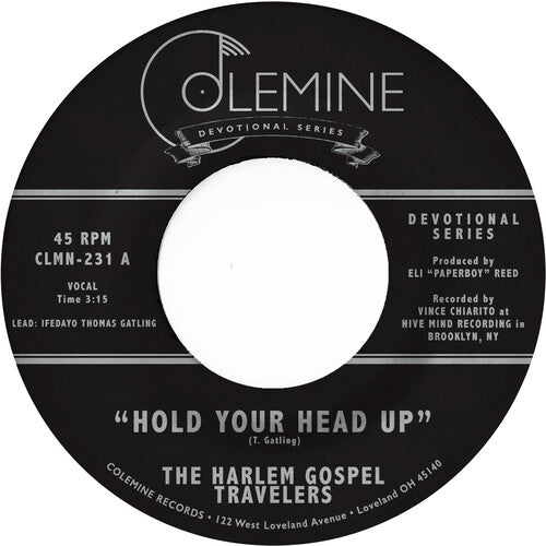 Harlem Gospel Travelers: Hold Your Head Up / Do You Know The Man - 7-INCH SINGLE
