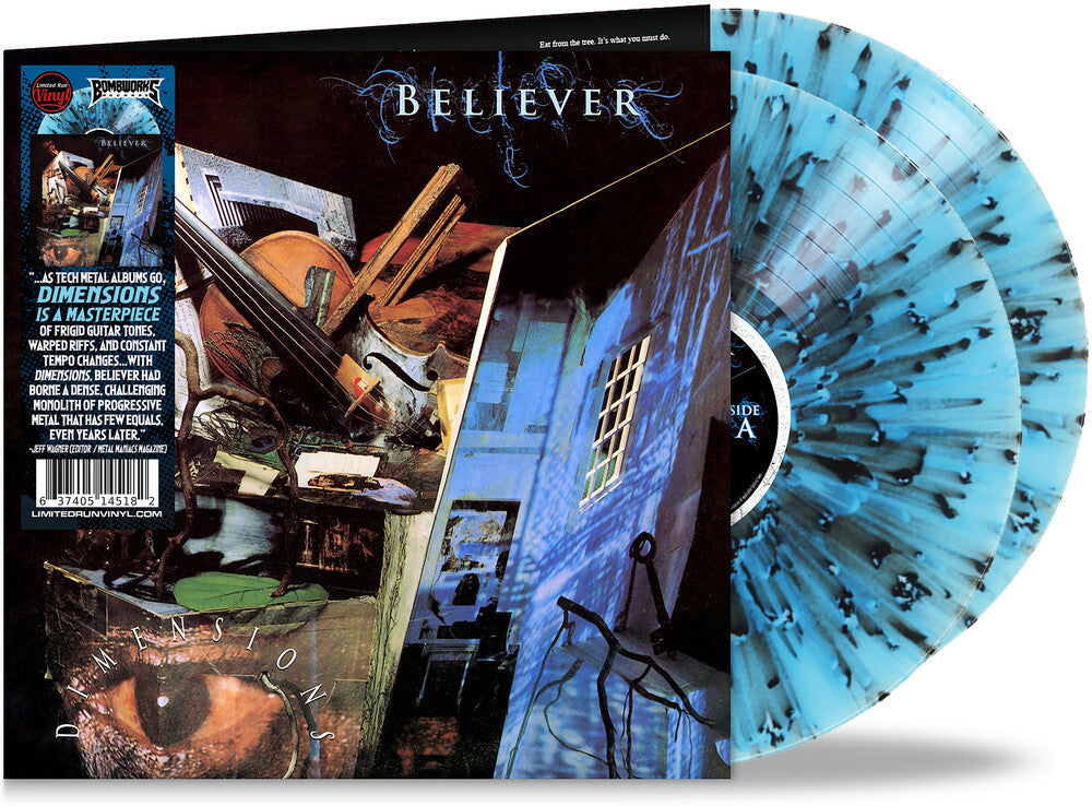 Believer- Dimensions (Blk) (Blue) [Colored Vinyl] (Gate) [Limited Edition] - VINYL
