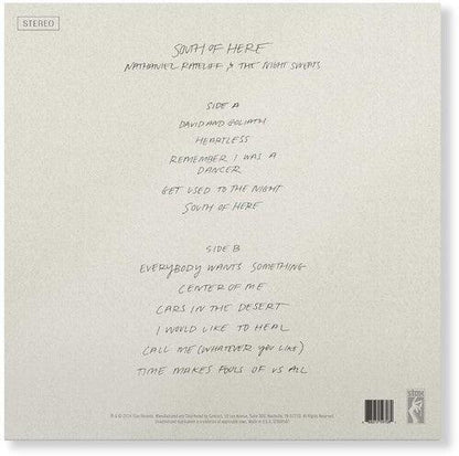 Nathaniel Rateliff & The Nightsweats- South Of Here (180g Black Vinyl) - VINYL