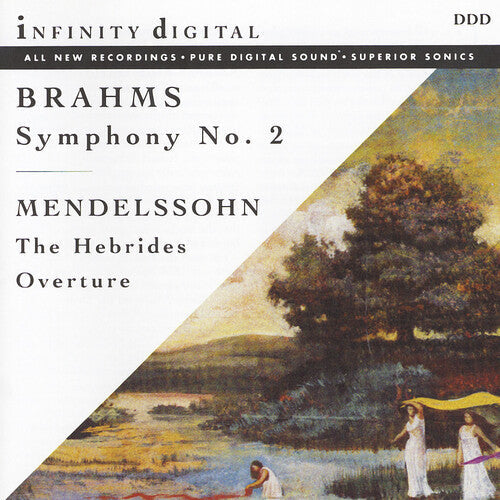 Brahms / Mendelssohn: Symphony 2 / Hebrides Overture  \ CD