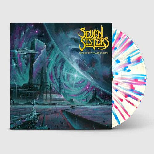 Seven Sisters- Shadow Of A Falling Star: Part 1 - Blue & Pink Splatter on Clear Vinyl - VINYL