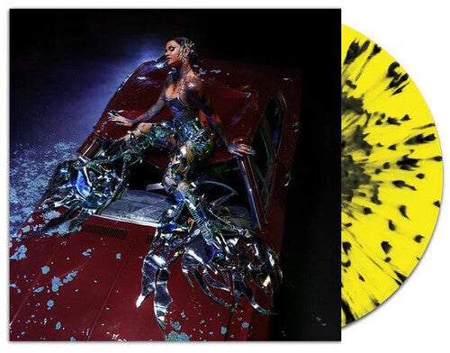 Kehlani- Crash - Black & Yellow Splatter Vinyl - VINYL