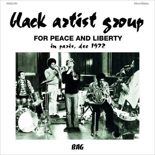 Black Artist Group- For Peace And Liberty: In Paris, Dec 1972 - VINYL