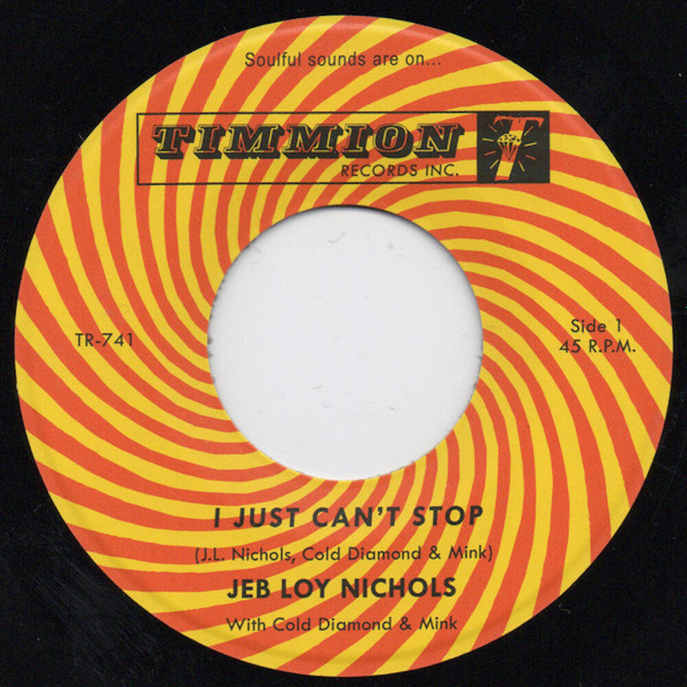 Jeb Nichols  Loy / Cold Diamond & Mink- I Just Can't Stop [Colored Vinyl] (Red) (Can) - VINYL