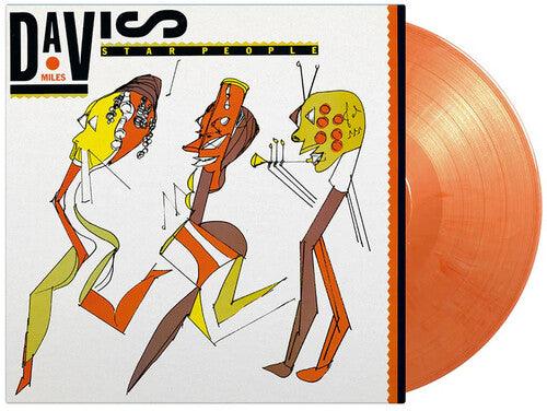 Miles Davis- Star People - Limited 180-Gram Orange & White Marble Colored Vinyl - VINYL