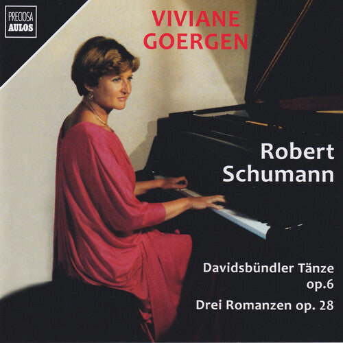 Viviane Goergen: Schumann: Davidsbundler Tanze; Drei Romanzen  \ CD