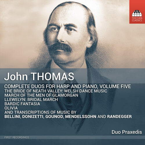 Praxedis Genevieve Hug: Thomas: Complete Duos for Harp & Piano, Vol. 5  \ CD