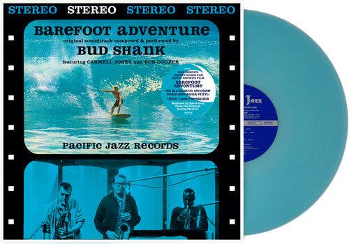 Bud Shank- Barefoot Adventure - Seaglass Agua - VINYL