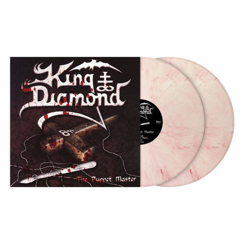 King Diamond- The Puppet Master (Red/White Marble Vinyl) - VINYL
