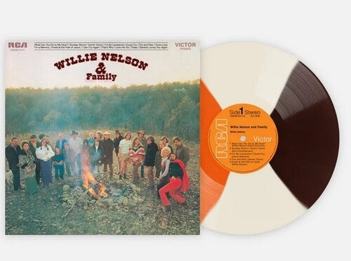Willie Nelson: Willie Nelson & Family - 180-Gram 'Campfire Quad' Colored Vinyl \ LP