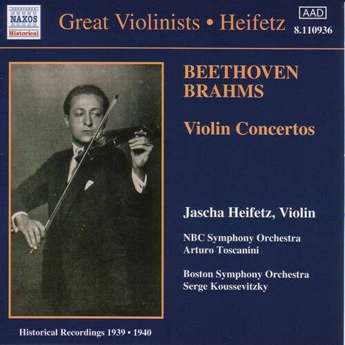 Jascha Heifetz: Plays Beethoven/Brahms  \ CD