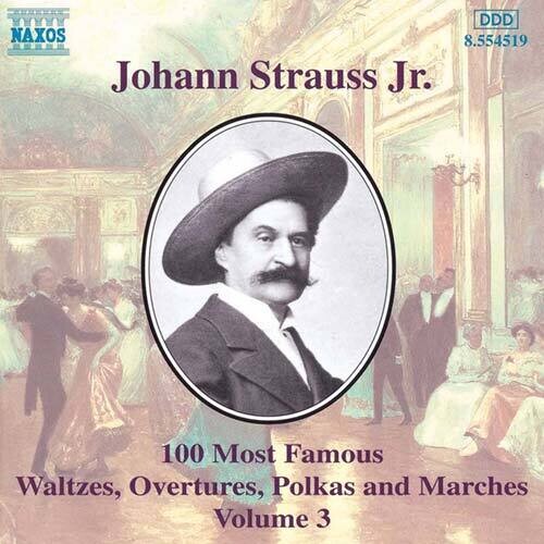Strauss, J.Jr.: 100 Most Famous Waltzes/Ovt/Po  \ CD