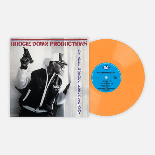 Boogie Down Productions: By All Means Necessary - 180-Gram Orange Smoke Colored Vinyl \ LP