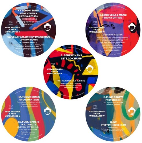 Various Artists: Vega Records 5 Pack: Unreleased V (Various Artists) \ LP