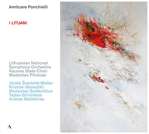 Lithuanian National Symphony Orchestra: Ponchielli & Ghislanzoni: I Lituani  \ CD