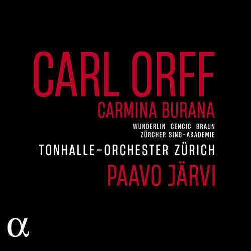 Alina Wunderlin: Orff: Carmina Burana  \ CD