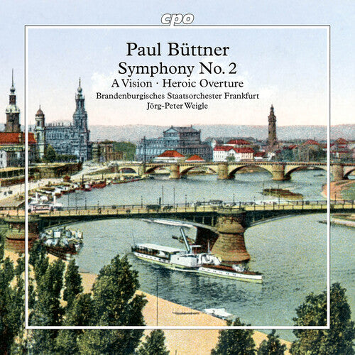 Brandenburgisches Staatsorchester Frankfurt: Buttner: Symphony No. 2; A Vision; Heroic Overture  \ CD
