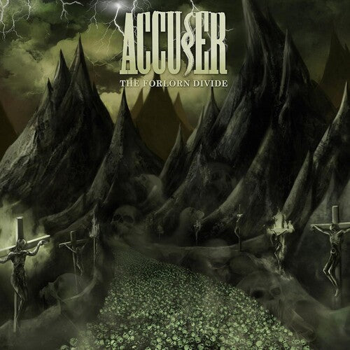 Accuser- The Forlorn Divide - 3mm Spinned Sleeve - VINYL