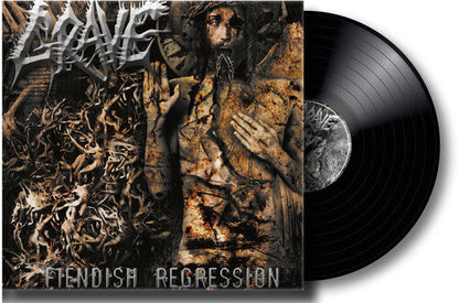 Grave- Fiendish Regression - 3mm Spinned Sleeve - VINYL