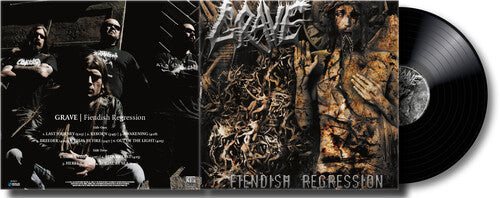 Grave- Fiendish Regression - 3mm Spinned Sleeve - VINYL