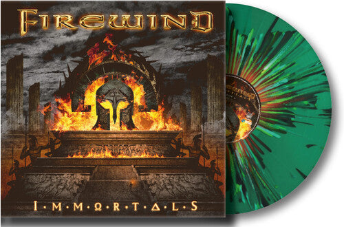Firewind- Immortals - Splatter Green Vinyl (Indie Exclusive Vinyl) - VINYL