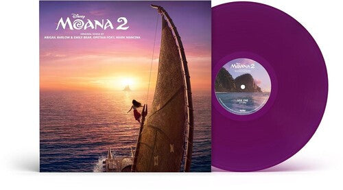 Various- Moana 2 (Original Soundtrack) - Vibrant Violet Colored Vinyl - VINYL