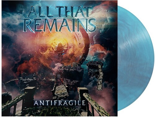 All That Remains- Antifragile (Indie Exclusive Vinyl) Electric & Sea Blue Galaxy - VINYL