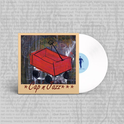 Cap'n Jazz- Burritos, Inspiration Point...(30th Anniversary Edition) White - VINYL