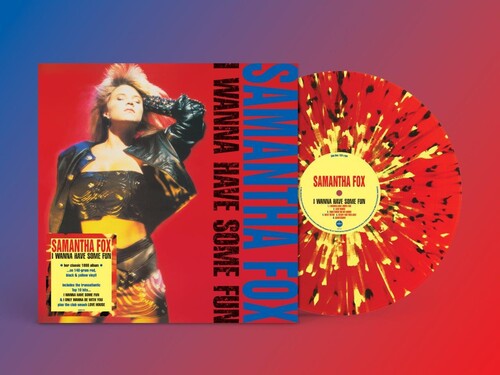 Samantha Fox- I Wanna Have Some Fun - 140-Gram Red, Black & Yellow Colored Vinyl - VINYL