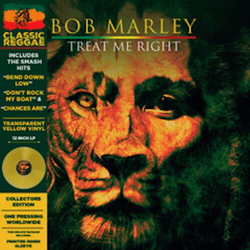 Bob Marley- Treat Me Right - Yellow Vinyl - VINYL