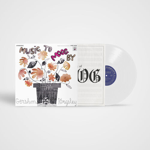 Gershon Kingsley- Music To Moog By - Crystal Clear - VINYL
